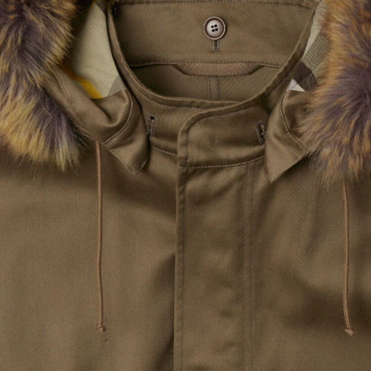 Пальто мужское Burberry Muddy color, грязного цвета — фото 3