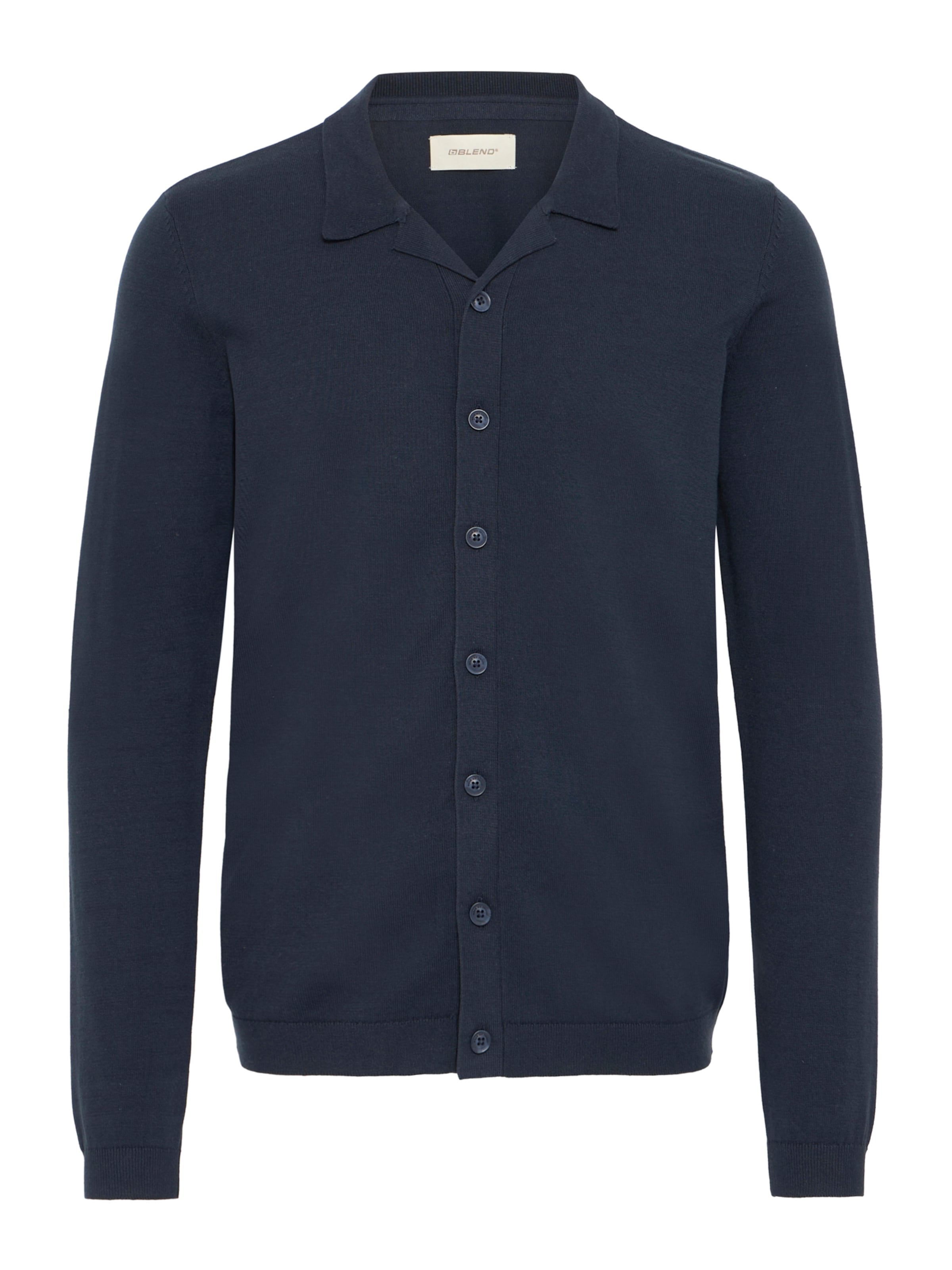 

BLEND Кардиган 'BHBray' вязаный в цвете Night Blue