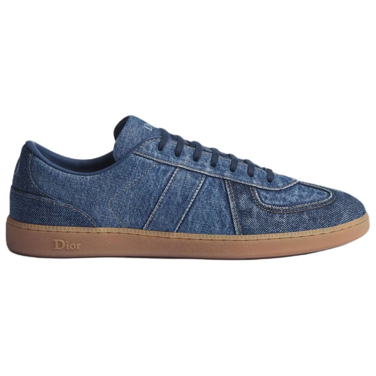 Кеды DIOR B01 Matchpoint CD Icon Low Top Canvas Blue — фото 3