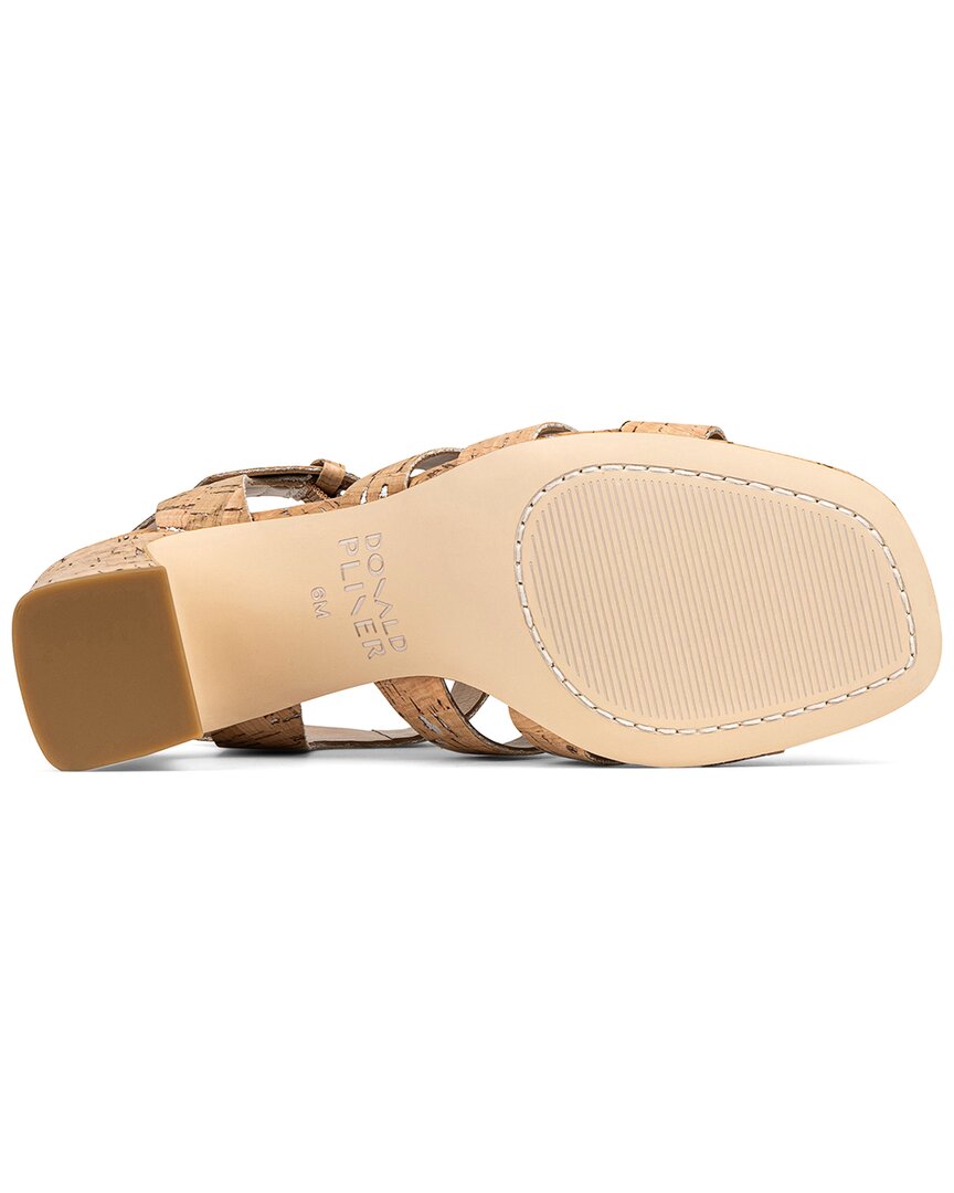 Donald Pliner Dashira Leather Sandal, коричневый — фото 4