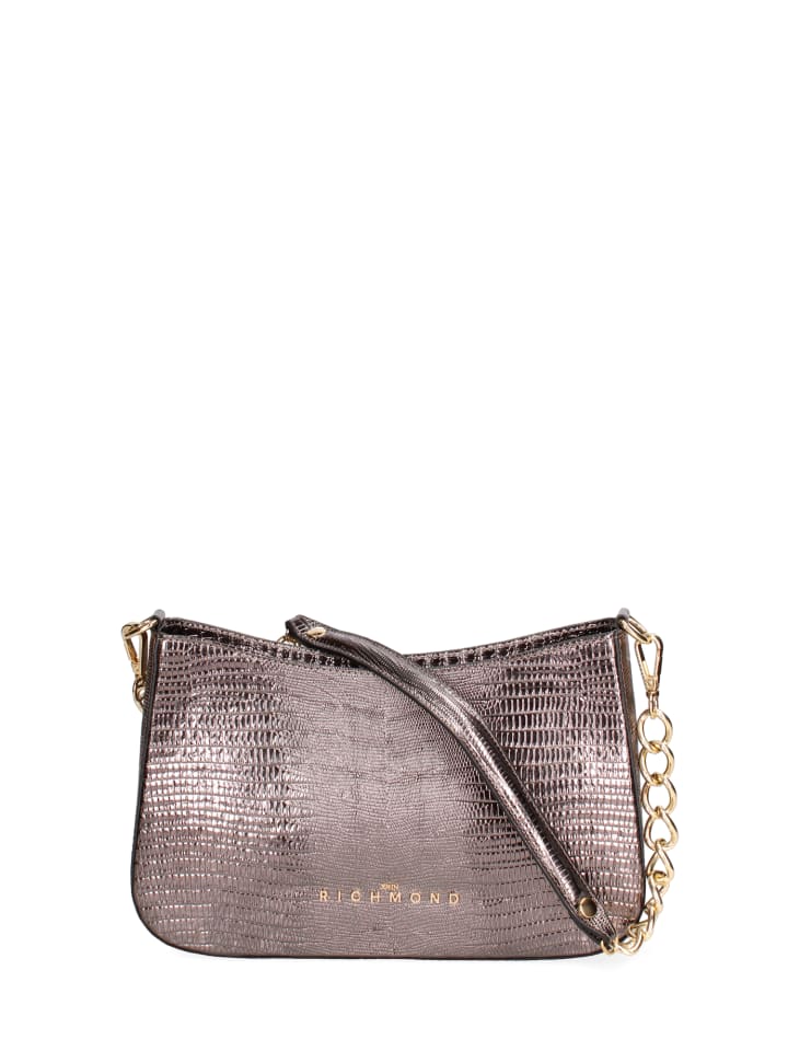 

Наплечная сумка John Richmond, цвет gray and dark grey