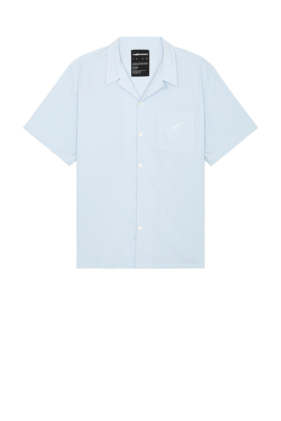 

Colima тканая рубашка The Hundreds, light blue