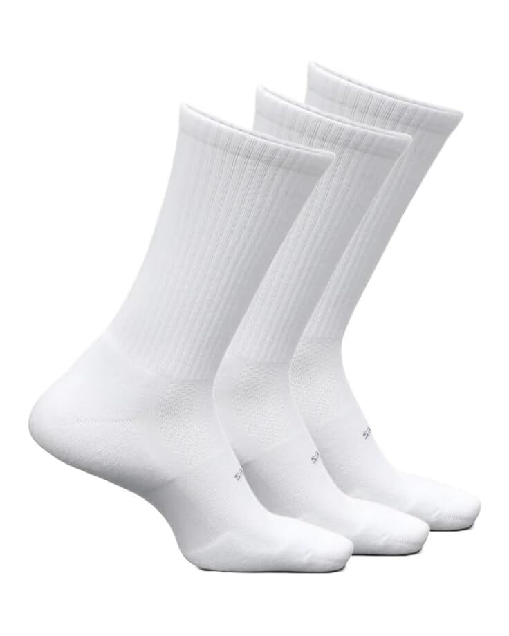 

Носки Unisex Feetures High Performance Cushion Crew 3-Pair Pack, белый