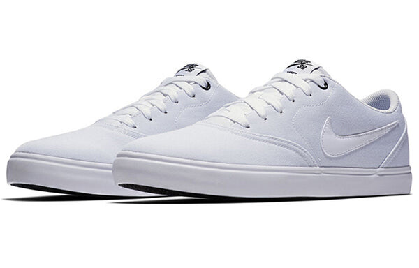 Кроссовки check solar canvas sb Nike, белый — фото 3