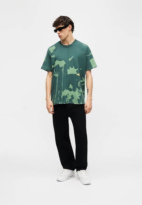 Футболка с цветочным принтом Nike Sportswear, Mineral Slate/Steam — фото 3