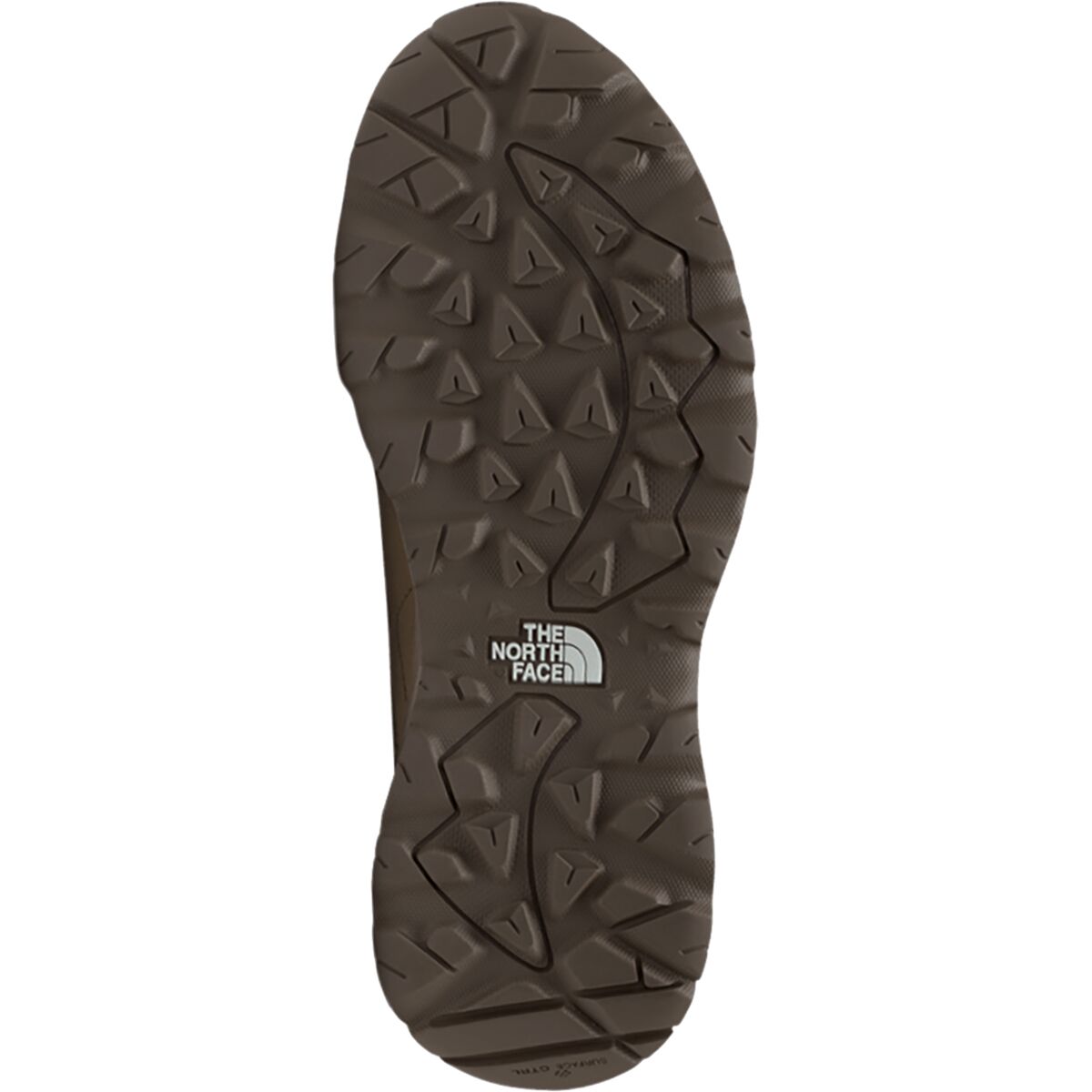 Женские ботинки The North Face Hedgehog 3 Mid WP комбинированные водонепроницаемые, коричневый — фото 2