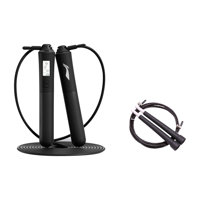 

Контроллер для скакалок abs веревка pvc стальной трос для взрослых 2,8 м LINING, lining черный jump rope+steel wire jump rope черный