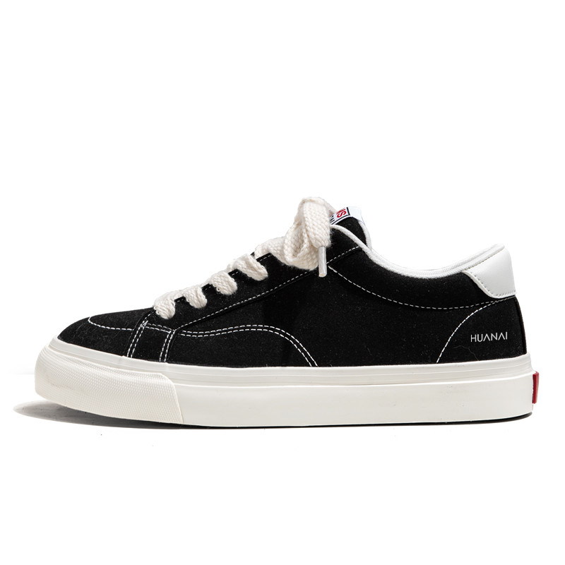 

Кроссовки HUANAI Skateboarding Shoes Men Low-top, черный