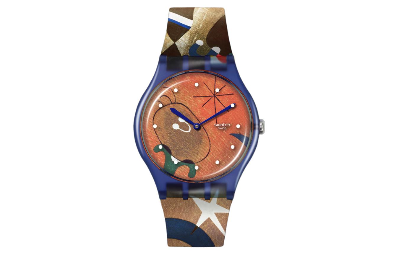 

Унисекс-часы 41 мм оранжевые SO29Z136 SWATCH