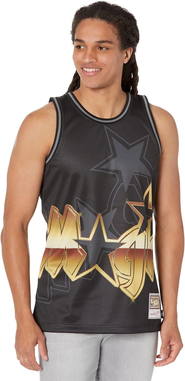 

Майка Mitchell & Ness NBA Big Face 4.0 Fashion Tank Magic, черный