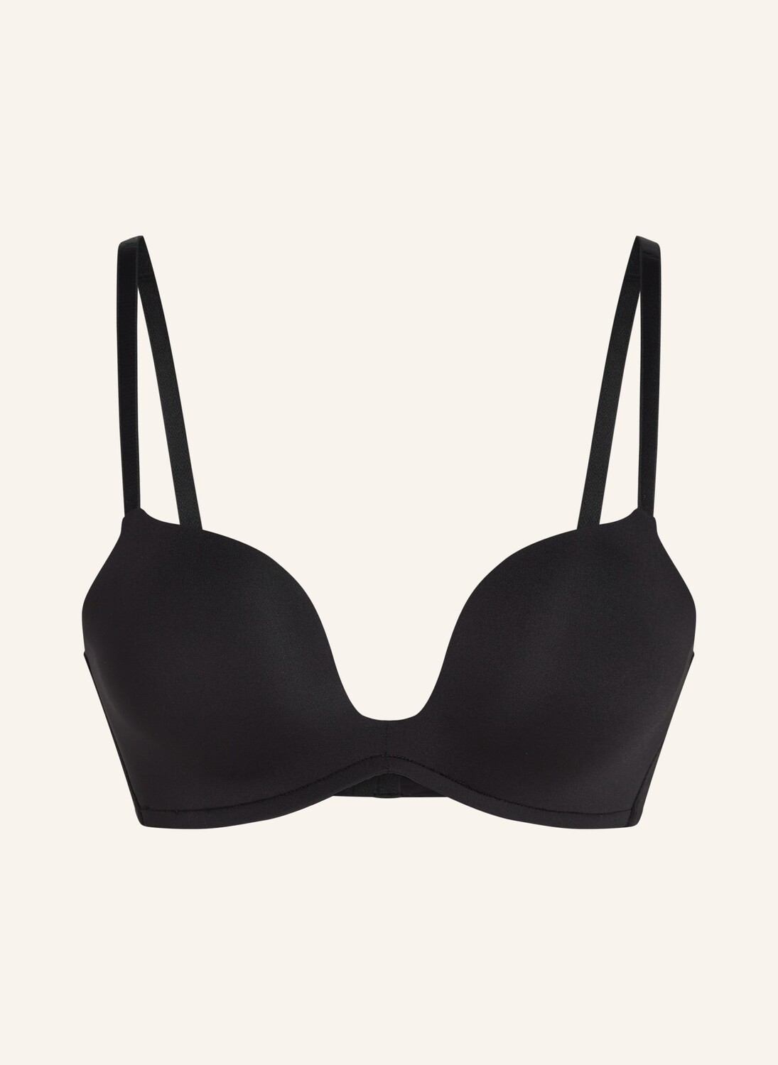 

Бюстгальтер пуш-ап с глубоким v-образным вырезом Hunkemöller, черный