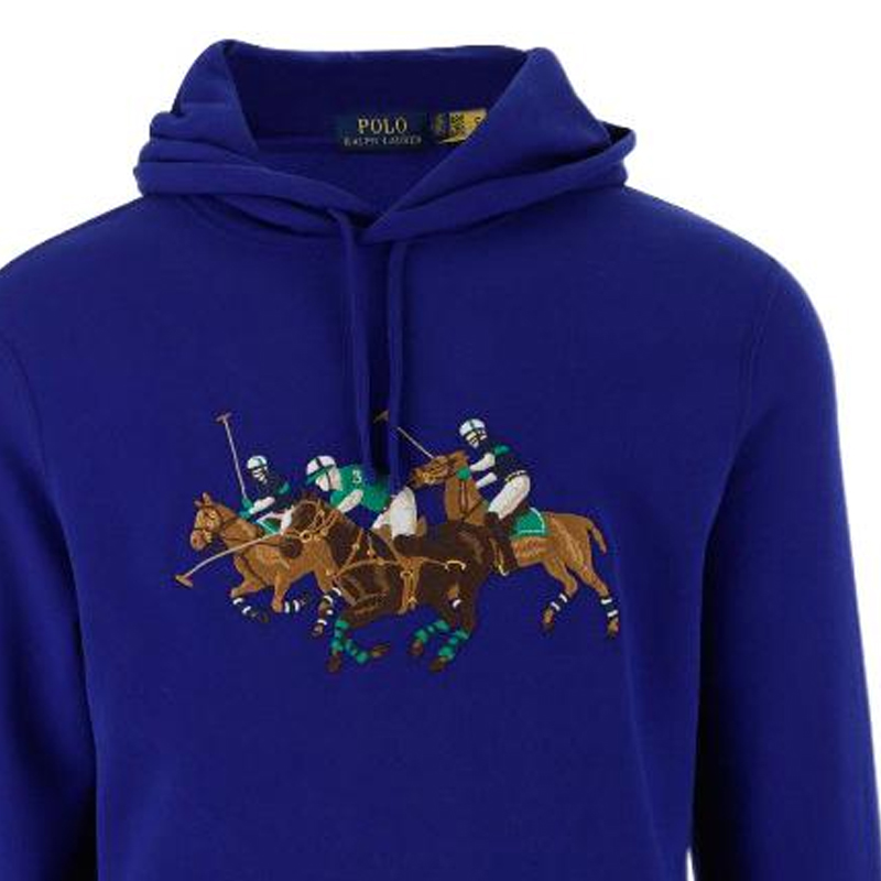 Свитер мужской королевский синий Polo Ralph Lauren — фото 2