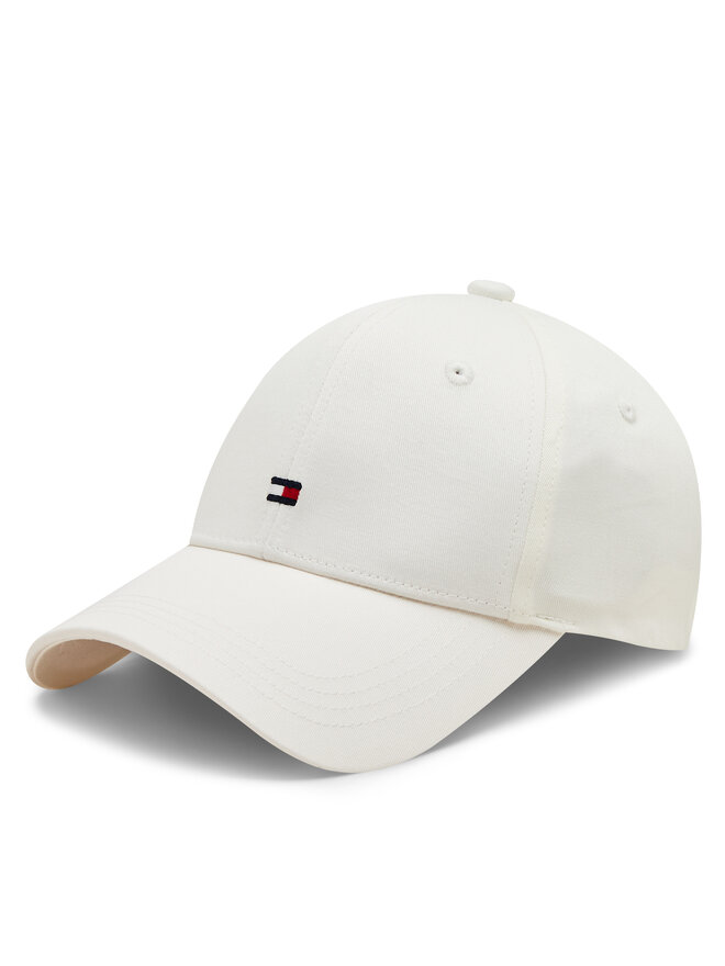 

Бейсболка Tommy Hilfiger Essential Flag Cap AW0AW16360, белый