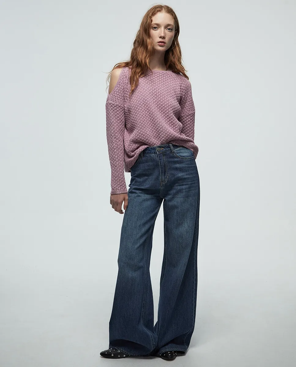 

Джемпер с вырезами Sfera, розовый