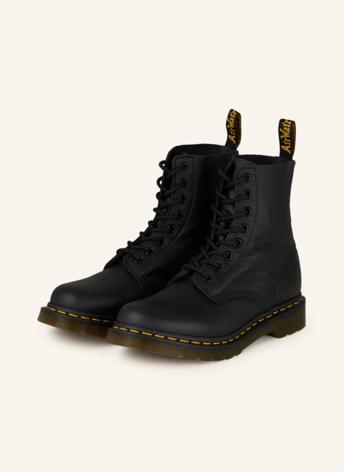 Ботинки высокие кожаные Dr. Martens 1460 Pascal, черный