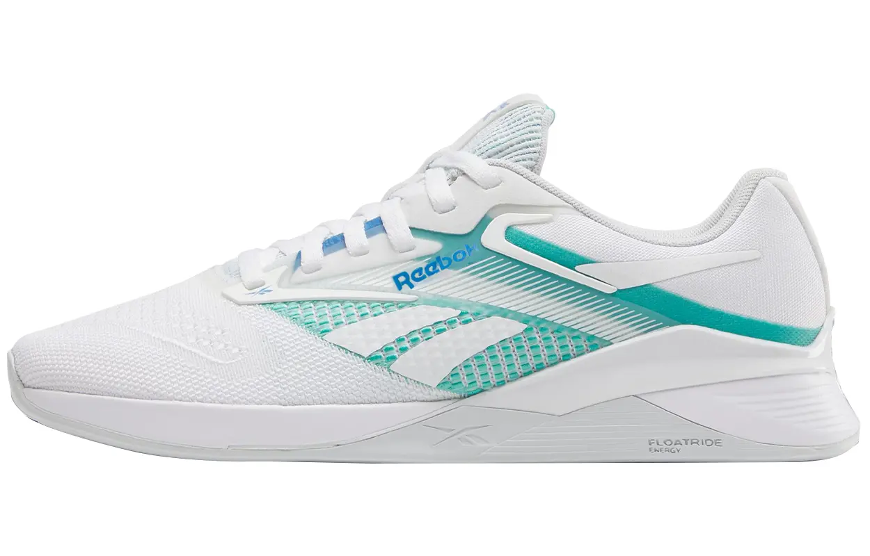 

Кроссовки Reebok Nano X4 Women's 'White Unleashed Green', зеленый