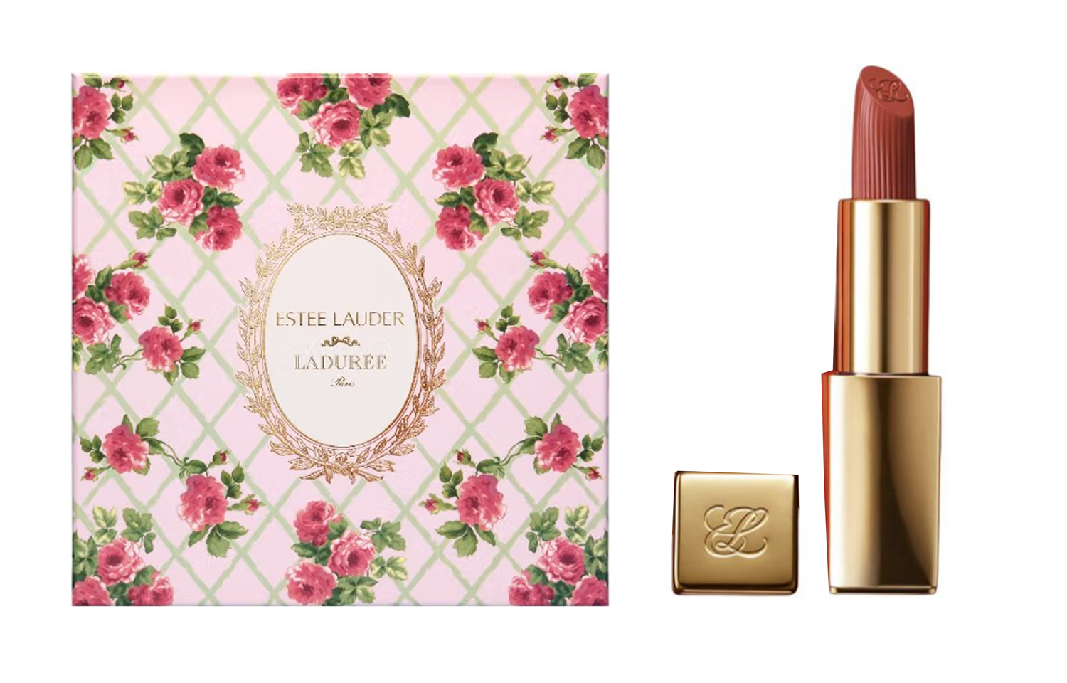 

Yashilandai маленькая золотая туба nude suede box лимитированная серия помады матовые легко растушевываются цвет лица 3,5г ESTEE LAUDER