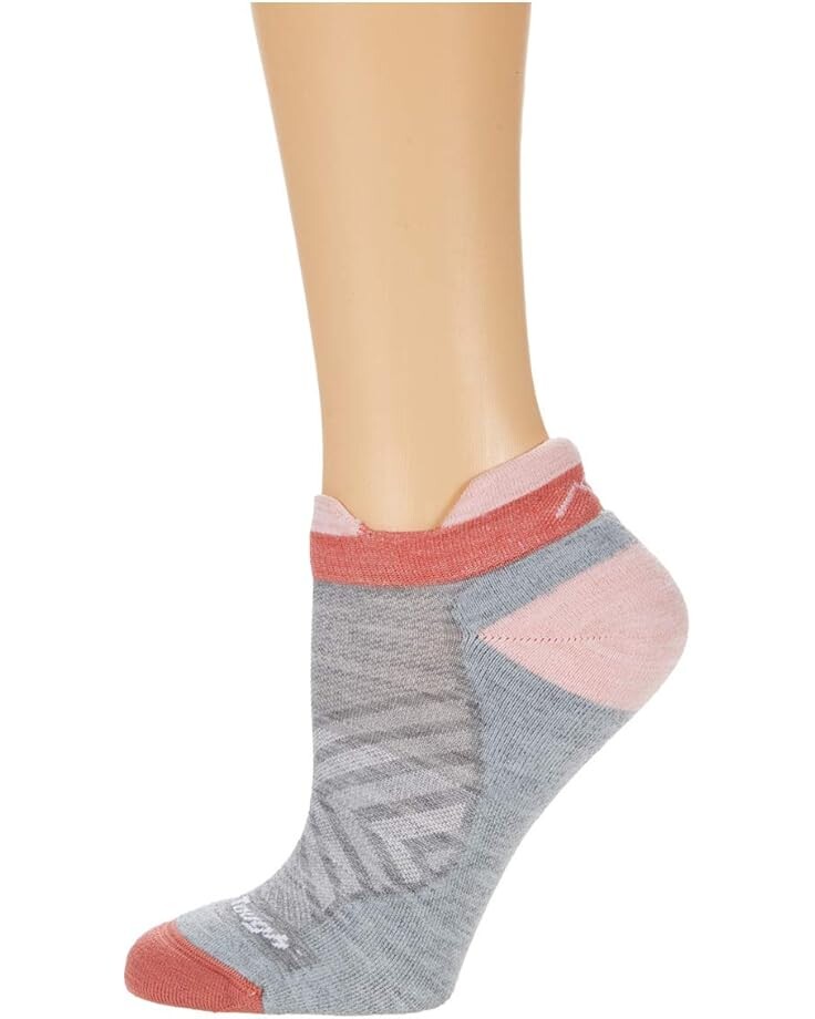 

Носки Darn Tough Vermont Run No Show Tab Ultra-Lightweight with Cushion, цвет Ash