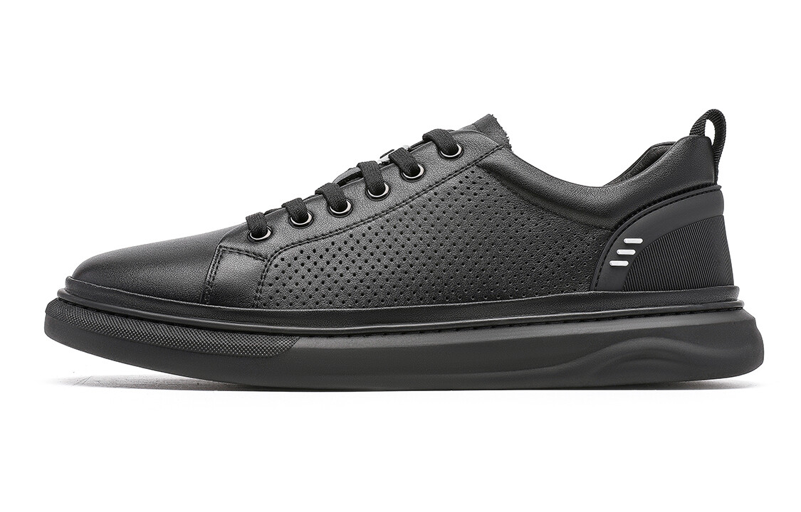 

Кроссовки CВ°BANNER Skateboard Shoes Men Low-Top Black, Черный, Кроссовки CВ°BANNER Skateboard Shoes Men Low-Top Black