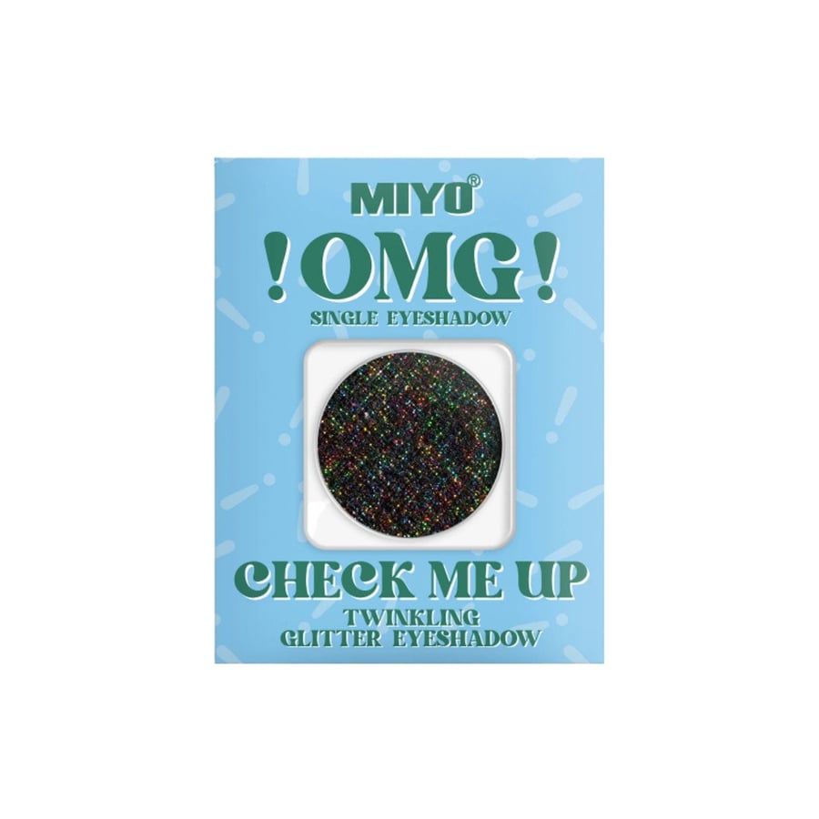 

Миё, !ОМГ! Мерцающие блестящие тени для век Check Me Up, 18 Cosmo Dust, 1,3 г Miyo