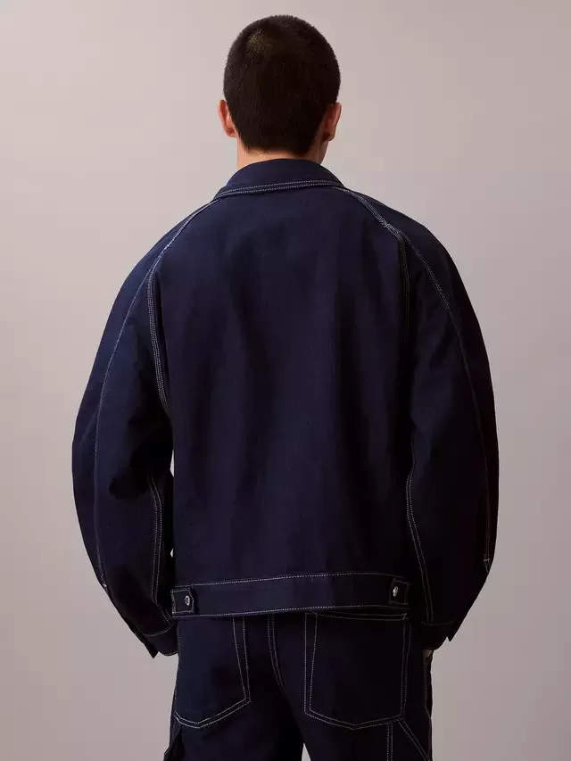 Джинсовая куртка Darted Workwear, цвет Shuriken Calvin Klein — фото 2