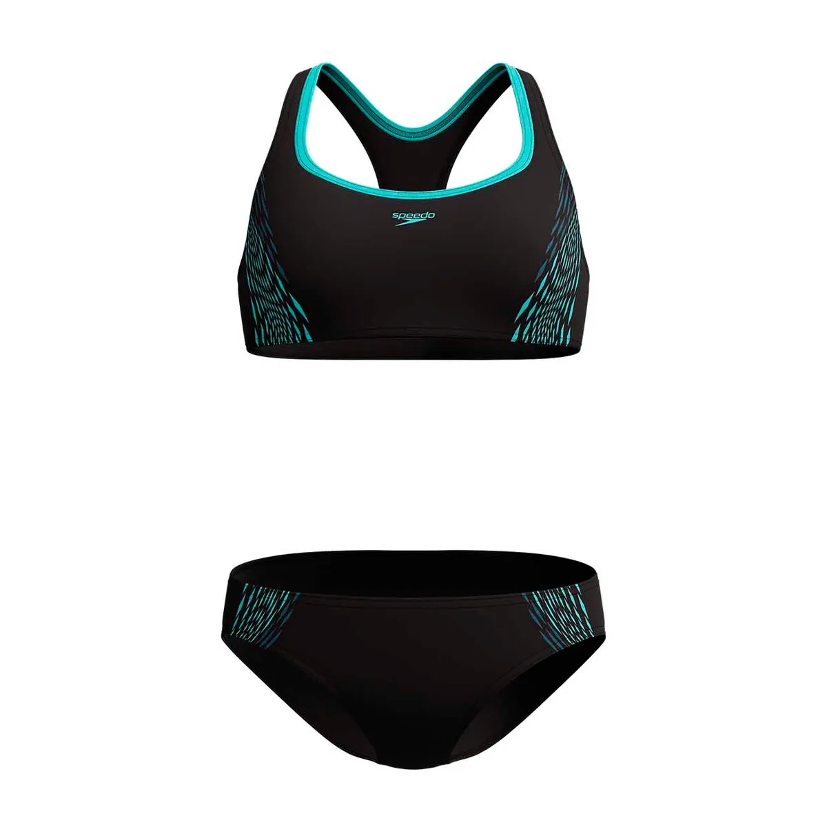 

Женский купальник для плавания Placement 2Pc Speedo, бирюзовый