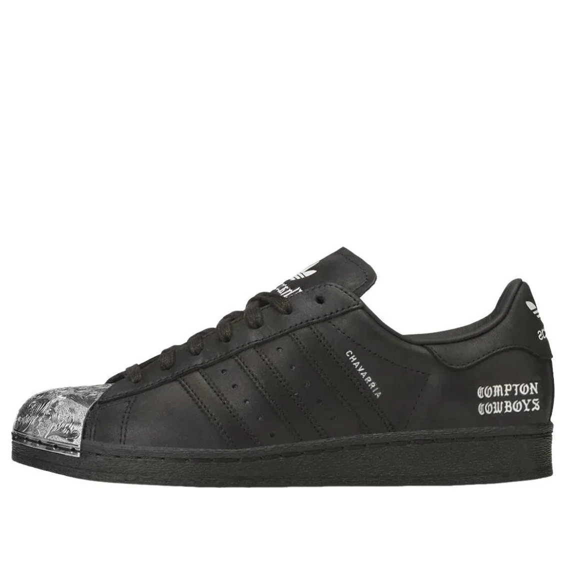 Кроссовки Adidas x Willy Chavarria Superstar Metal 'Black Silver Metallic'