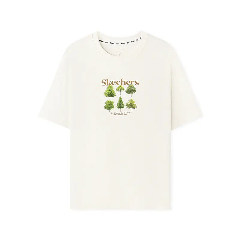 

Skechers Футболка Sportlife SS25 Unisex Marshmallow White