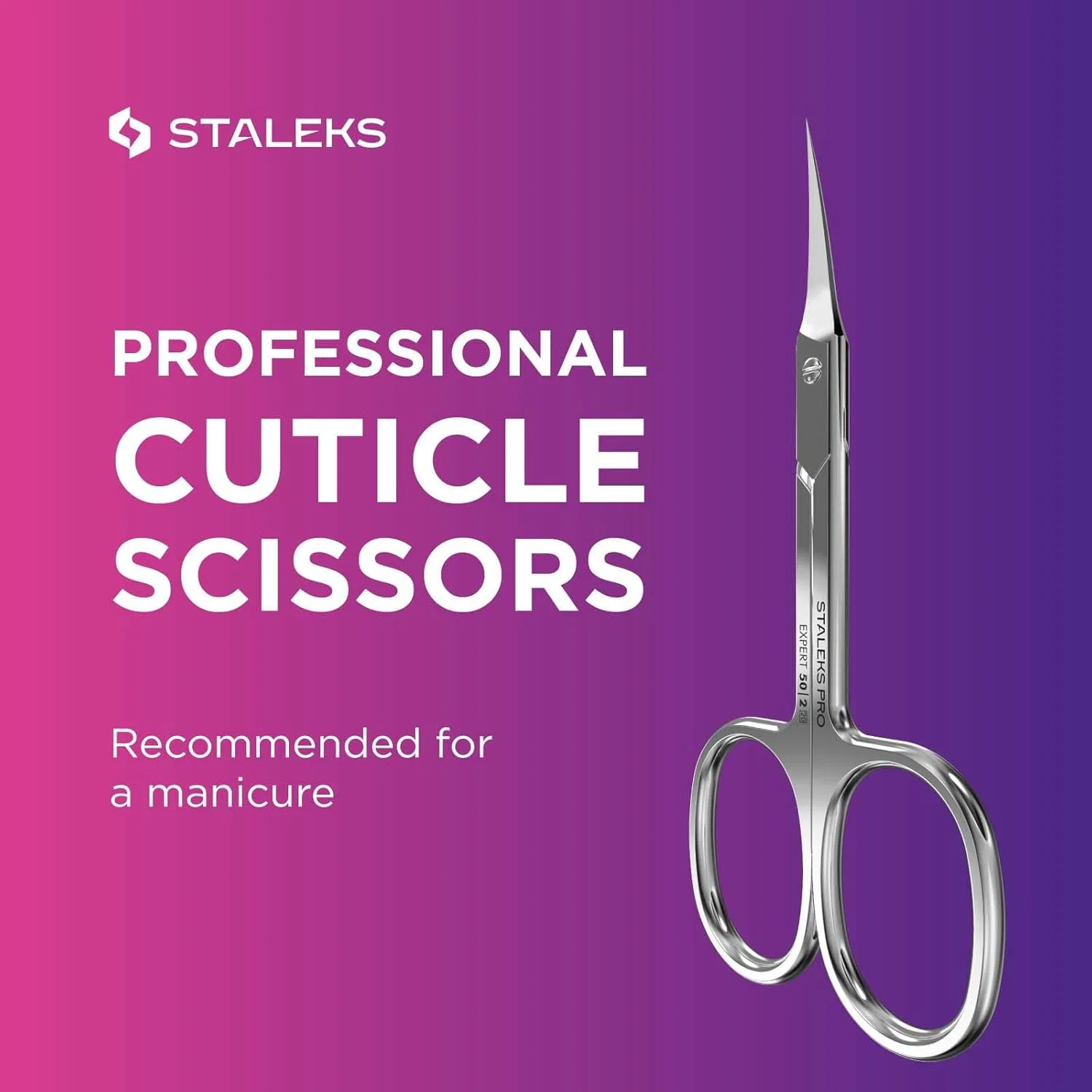 Профессиональные ножницы для кутикулы «Expert 50 Type 2» от Staleks Staleks — фото 4