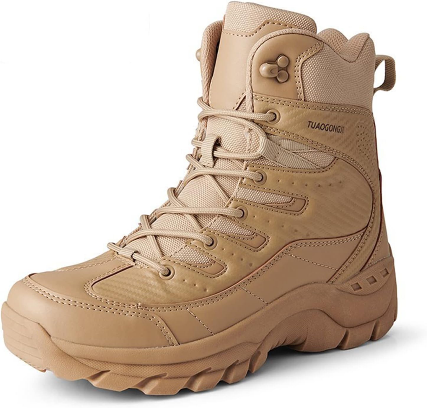 

Водонепроницаемые тактические ботинки, туристические походные ботинки, военные тактические ботинки, туристические походные ботинки для улицы, высокие походные ботинки, для мужчин и женщин, песочный, 41 Lzyjckh, 41 Sand