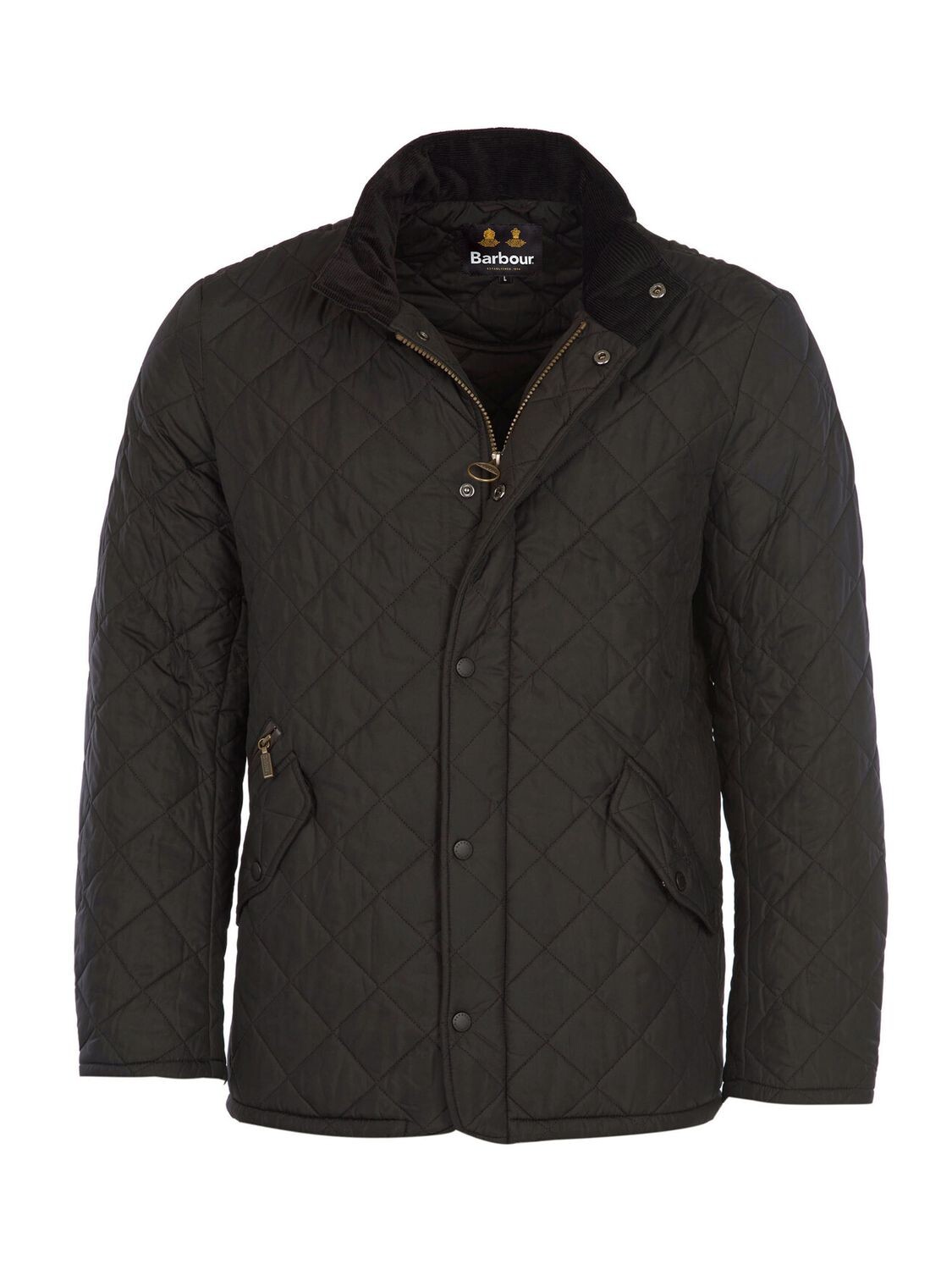 Водонепроницаемая стеганая куртка Barbour Chelsea Sportsquilt, черная — фото 4