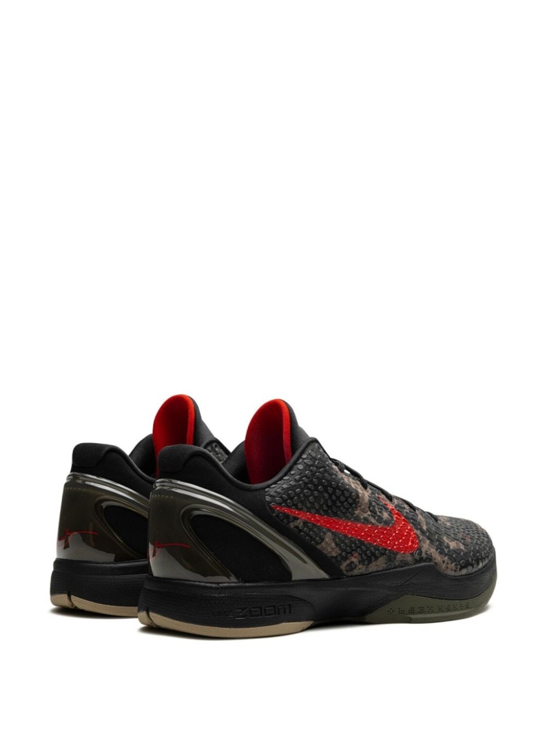 Кроссовки Zoom Kobe 6 Protro Italian Camo Nike, черный — фото 3