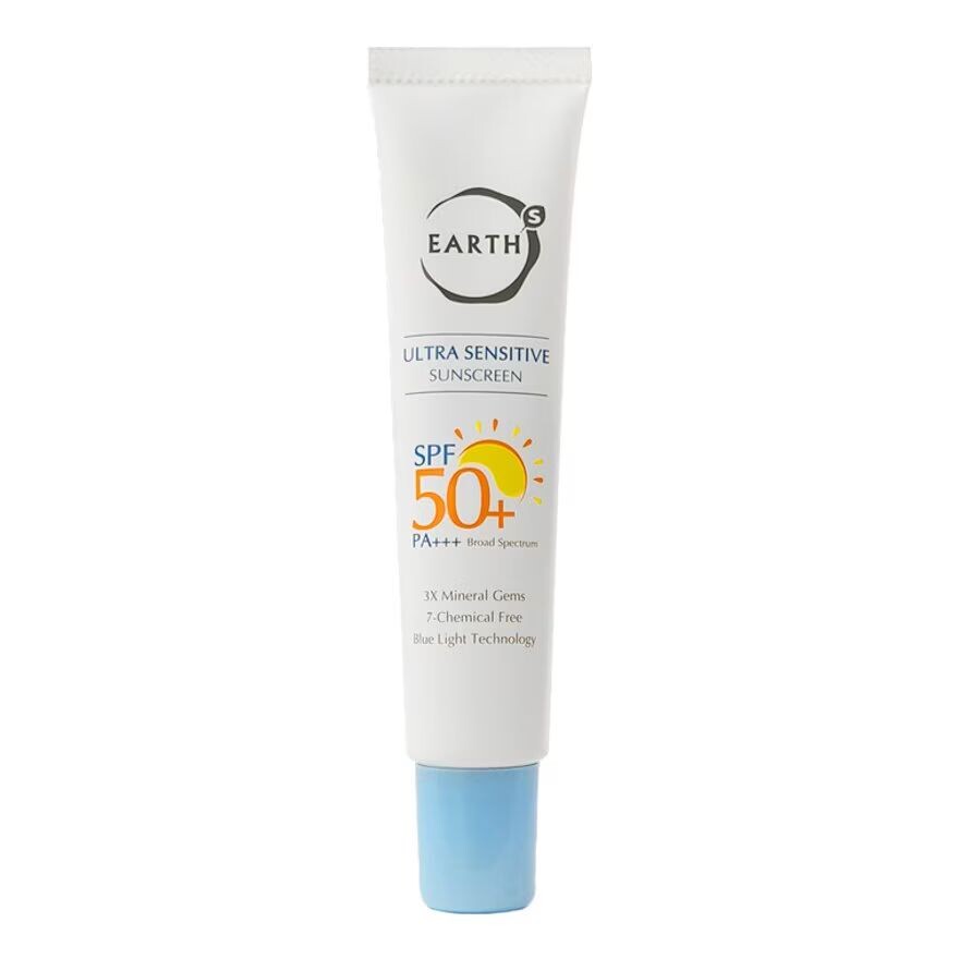 

Earths Ультрачувствительный солнцезащитный крем SPF50+PA+++25 G, Light Blue