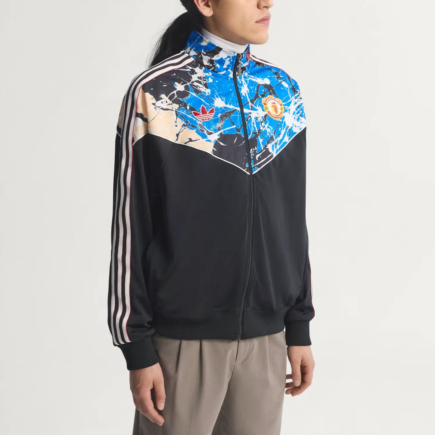 Adidas Originals Куртка Manchester United Stone Roses мужская — фото 3