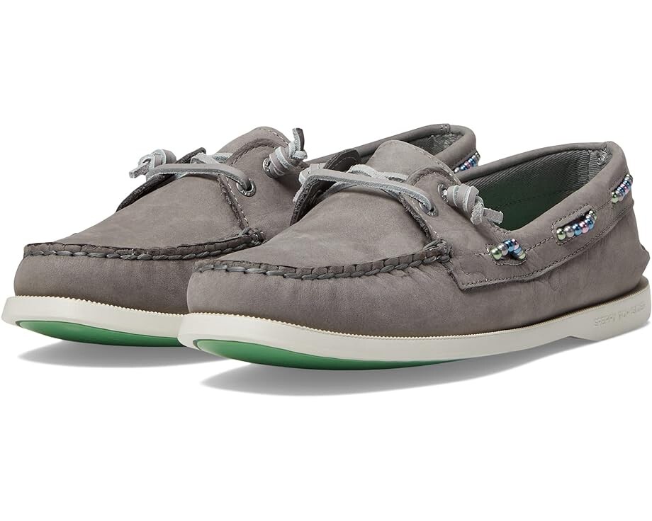 

Туфли Sperry Authentic Original 2-Eye Beaded, серый