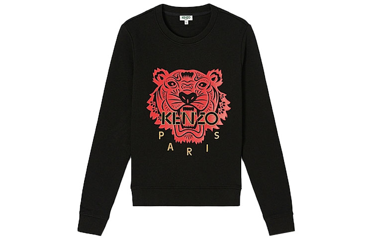 

Толстовка женская Kenzo, черный / красный