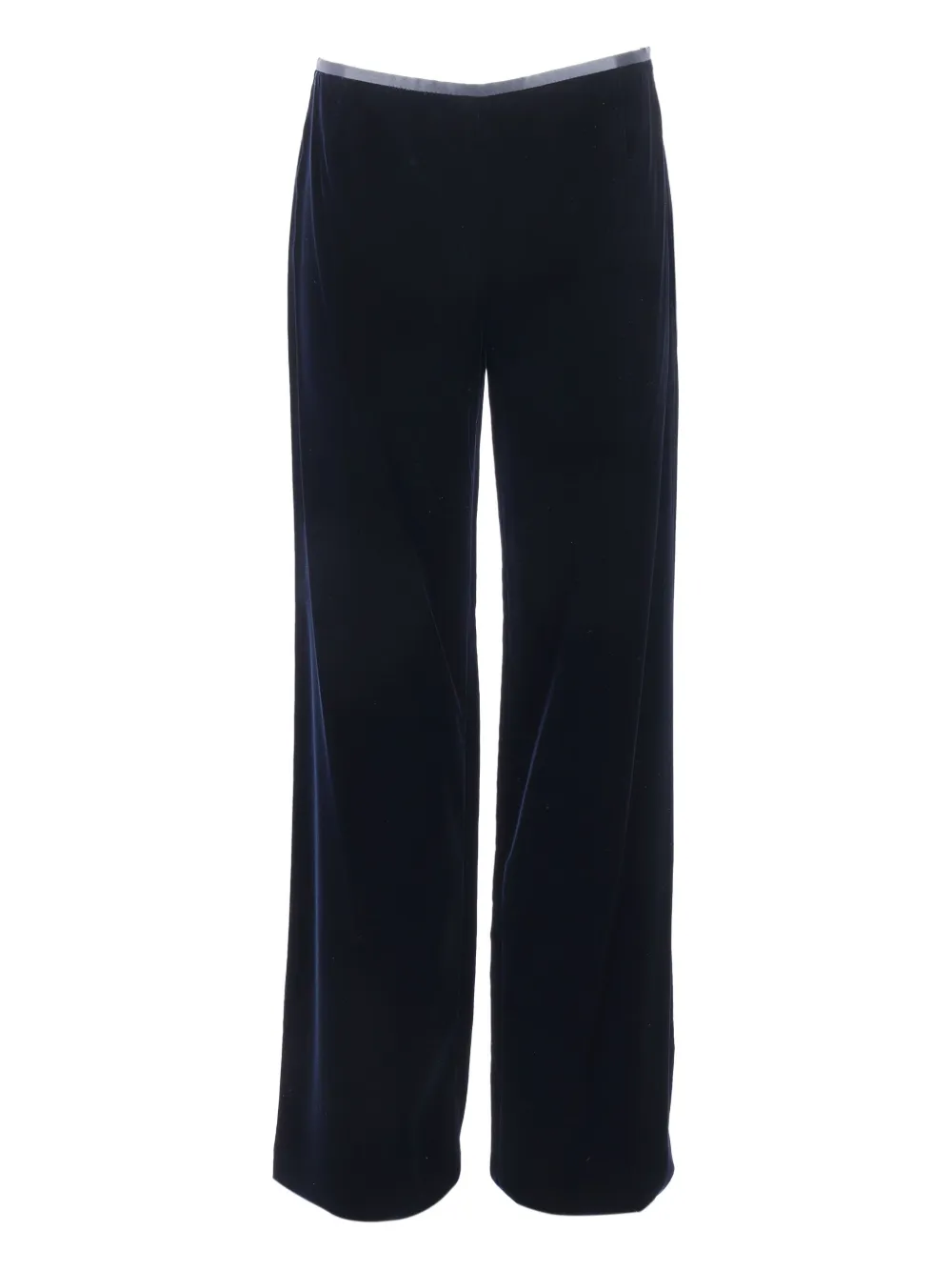 

Бархатные брюки EMPORIO ARMANI, синий