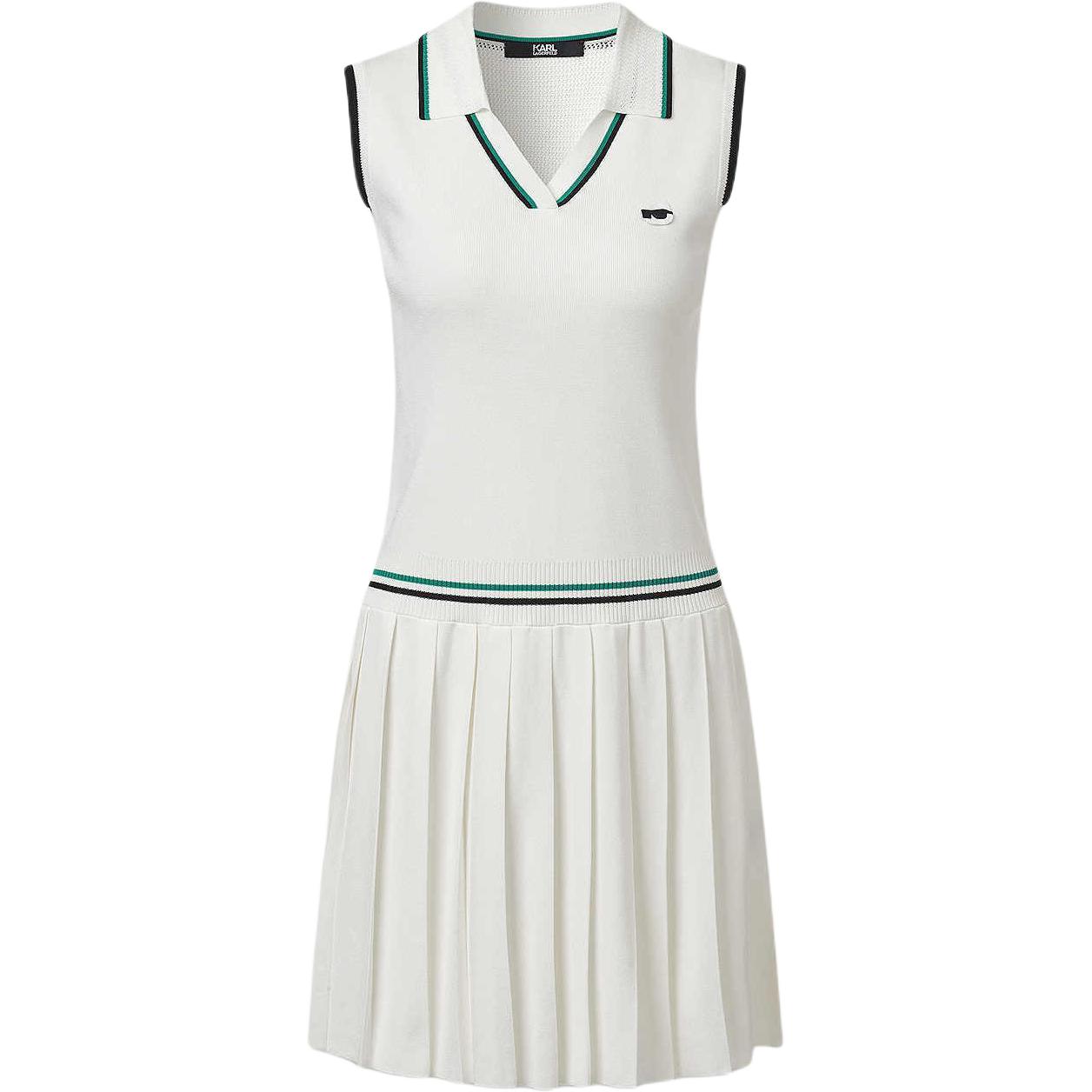 

Karl Lagerfeld SS25 платье без рукавов женское KARL LAGERFELD / Karl Lagerfeld Jeans, белый