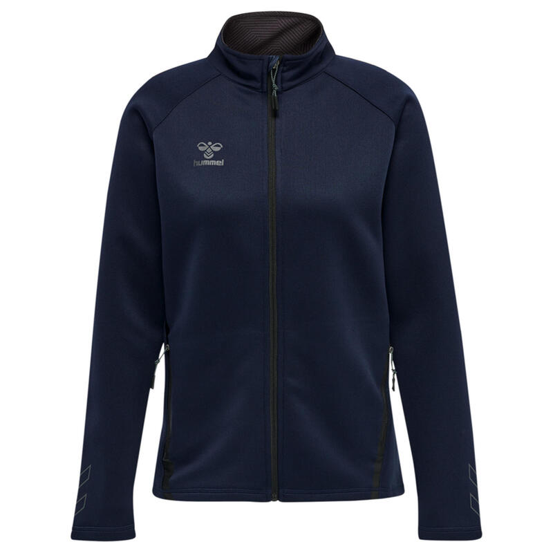 

Hmlcima Xk Zip Jacket женская мультиспортивная куртка на молнии HUMMEL, цвет blau