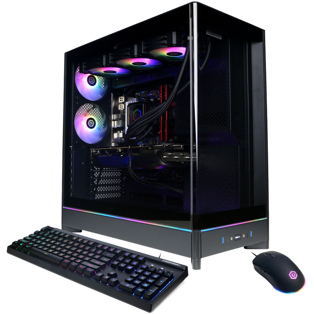 

Настольный компьютер CyberPowerPC Gamer Supreme Liquid Cool Desktop SLCAI8200CPGV2