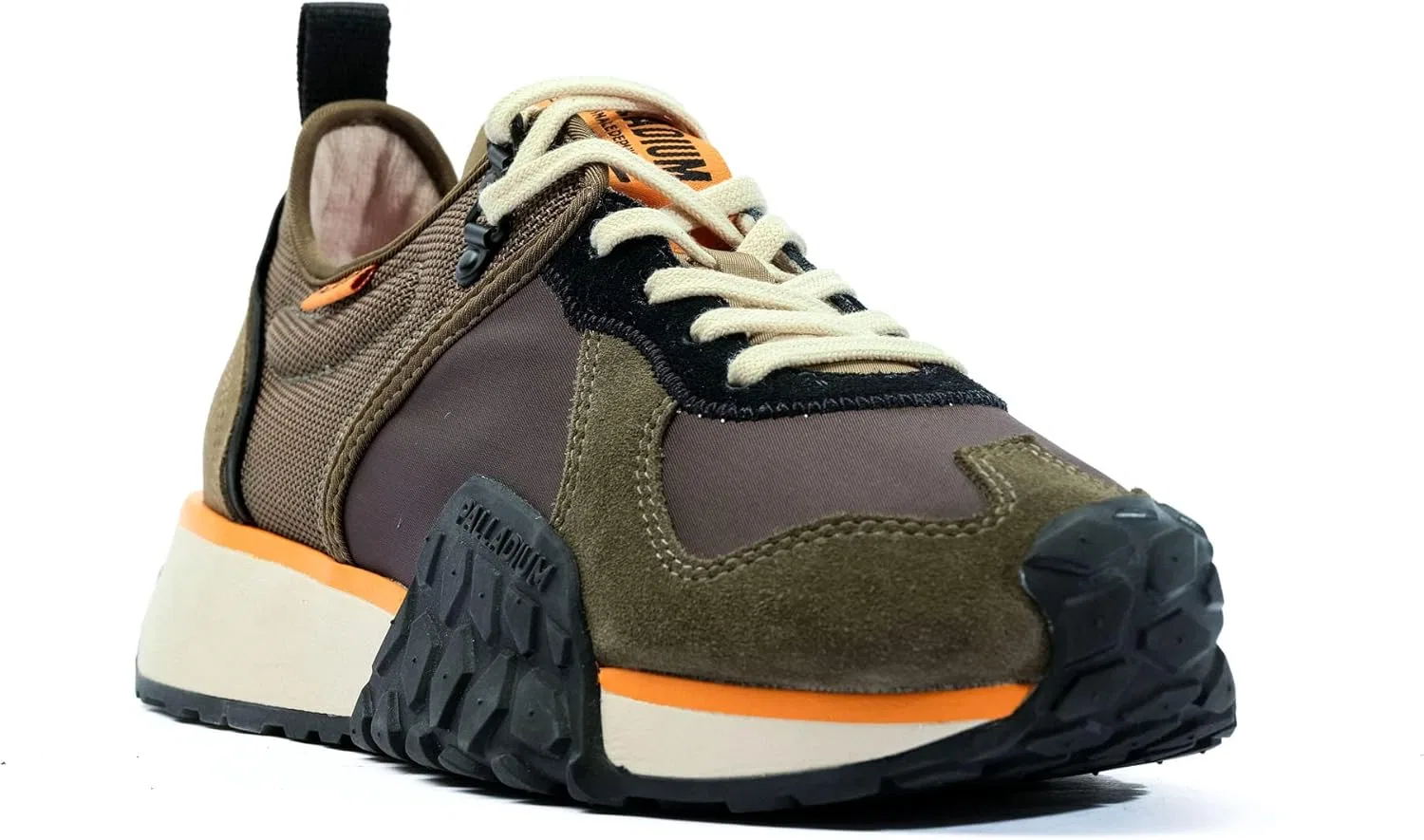 Кроссовки Palladium Unisex Troop Runner Trainers, Olive Night Black — фото 2