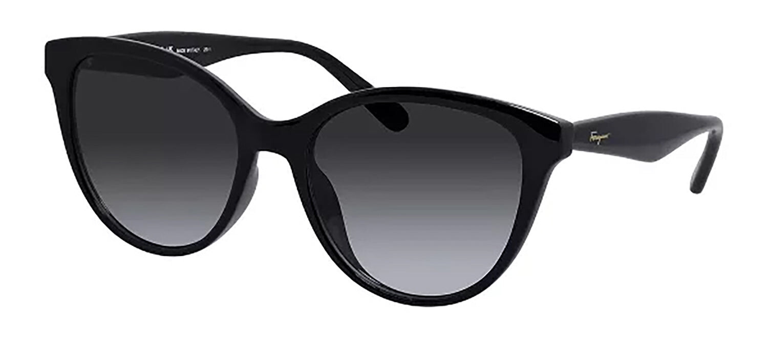 

Ferragamo SF1073S 001 Солнцезащитные очки «кошачий глаз» Salvatore Ferragamo, мультиколор