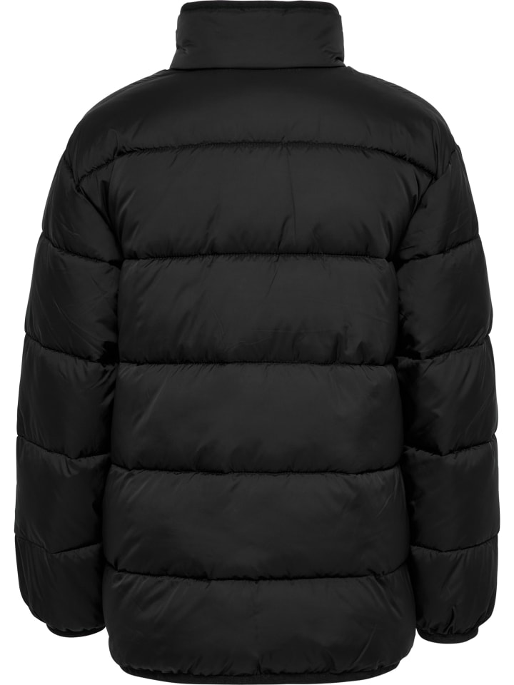 Hummel Легкая спортивная куртка Hmljr на молнии для детей, черная — фото 2