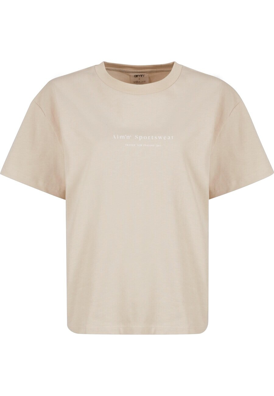 

Футболка Aim'n Shirt Serif, бежевый