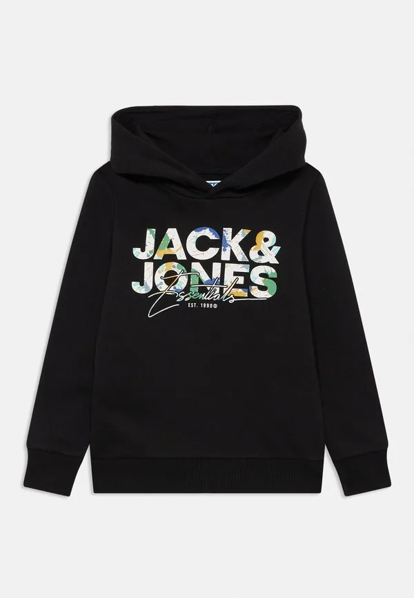 Худи jjgeplas hood Jack & Jones Junior, Black