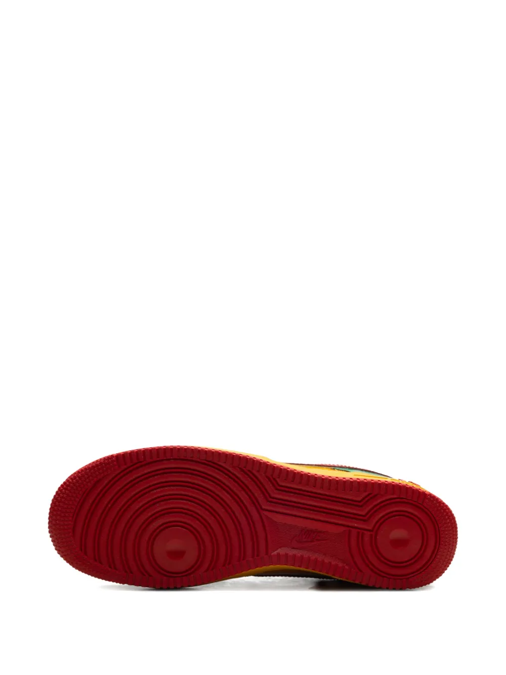 Кроссовки Air Force 1 Low Lucky Green/Mystic Red из коллаборации с Lil Yachty Concrete Boys Nike, зеленый — фото 4