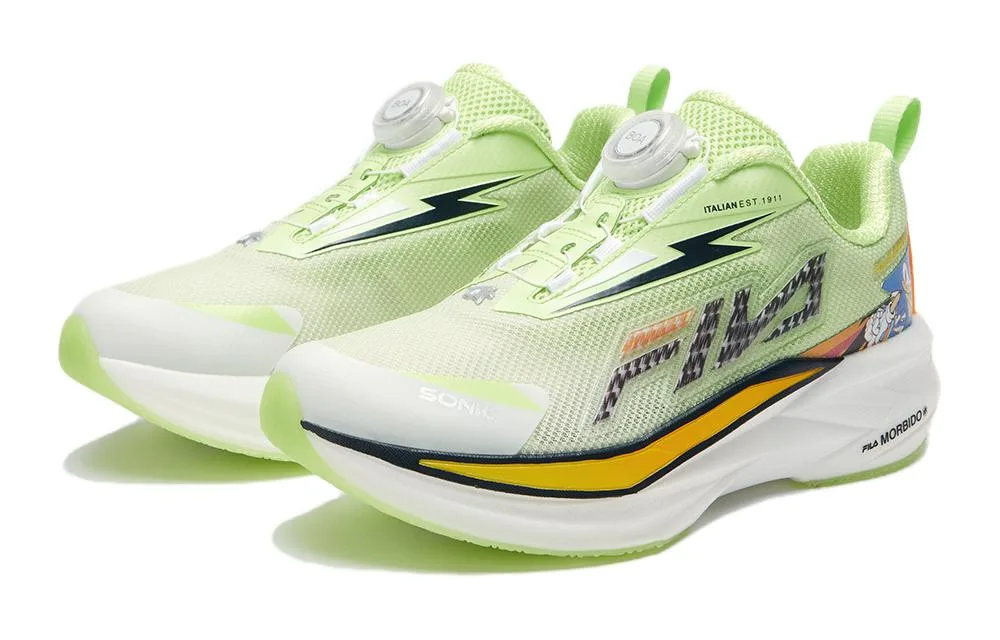 FILA KIDS Детские кроссовки Speed 4 Abrasion Resistant Rebound Green White — фото 4