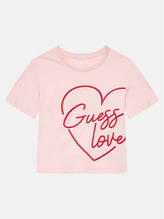 

Футболка Guess, розовый