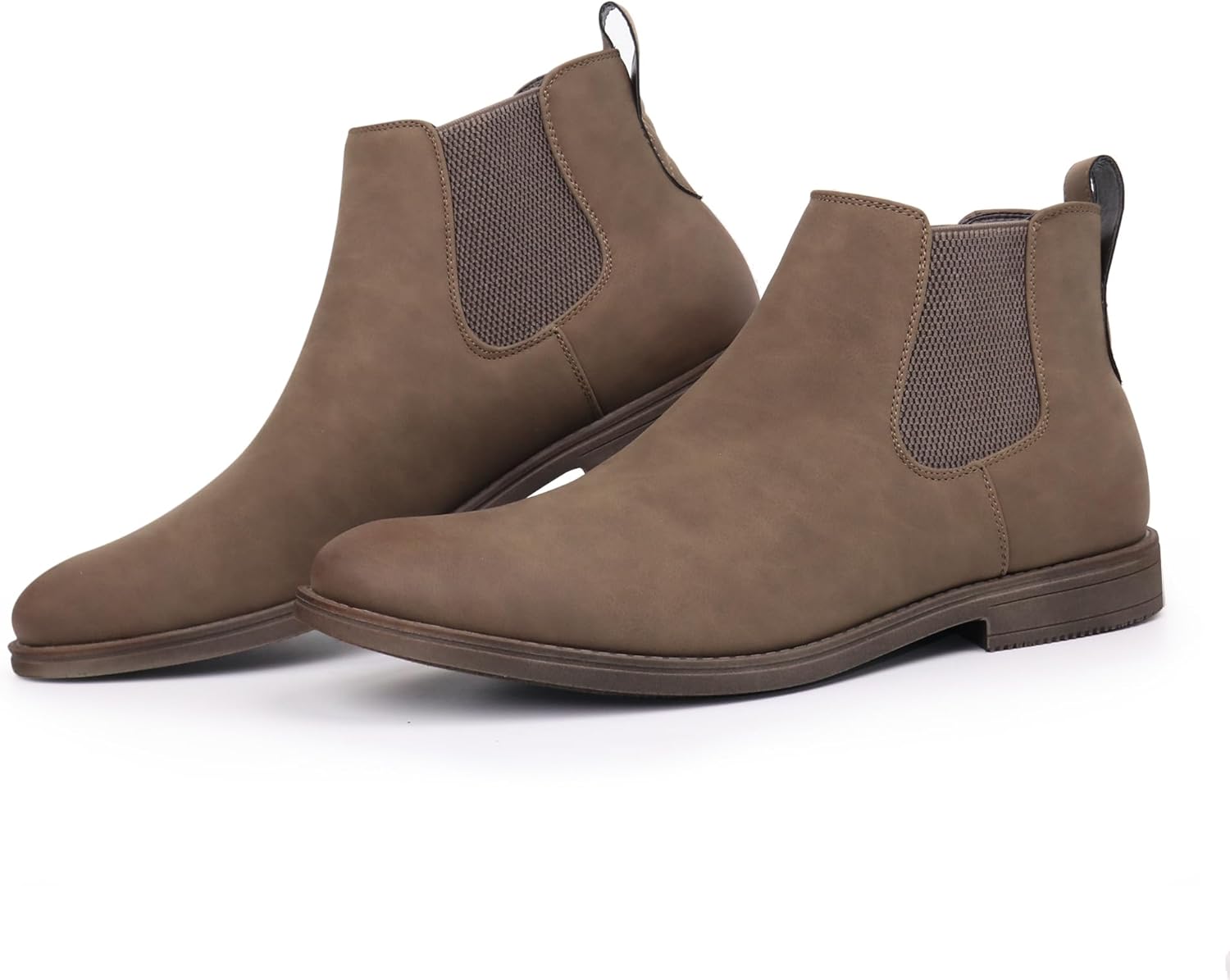 

Мужские ботинки Hawkwell Chelsea больших размеров Классические повседневные ботинки до щиколотки в обычных и больших размерах, 2020-tan