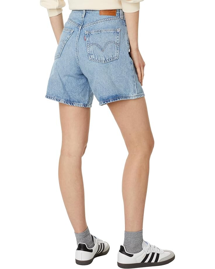 Шорты Levi's Premium High Baggy Short, цвет Far and Wide — фото 2